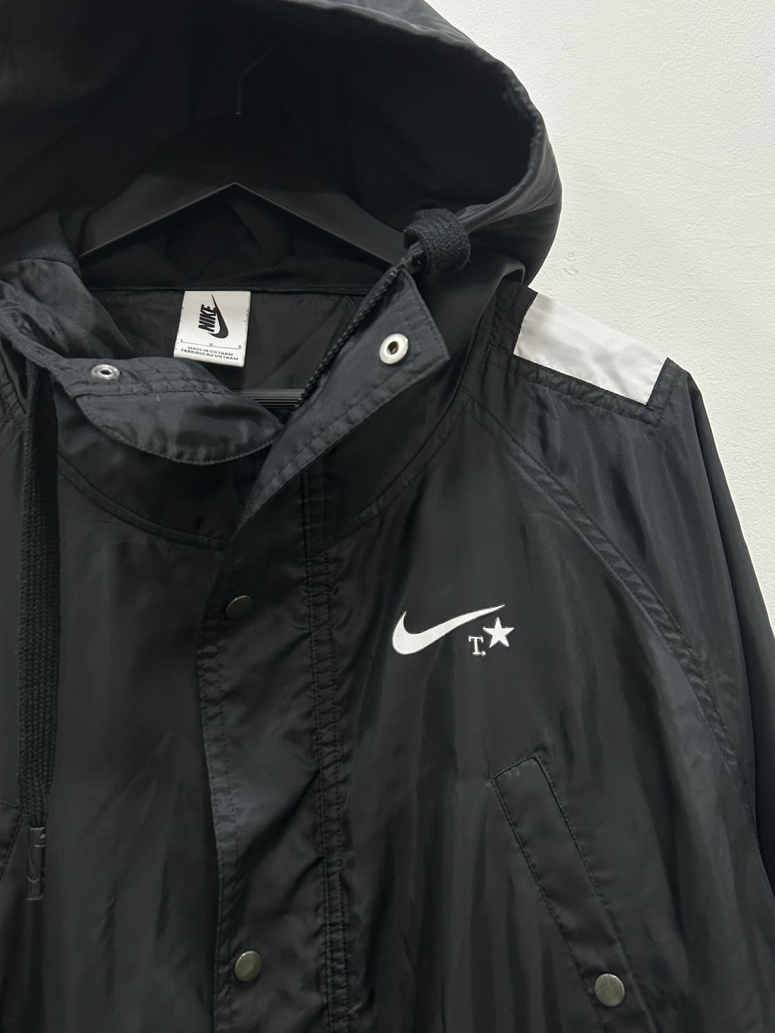 나이키 리카르도 티시 후드 바람막이 자켓 블랙 상품이미지3