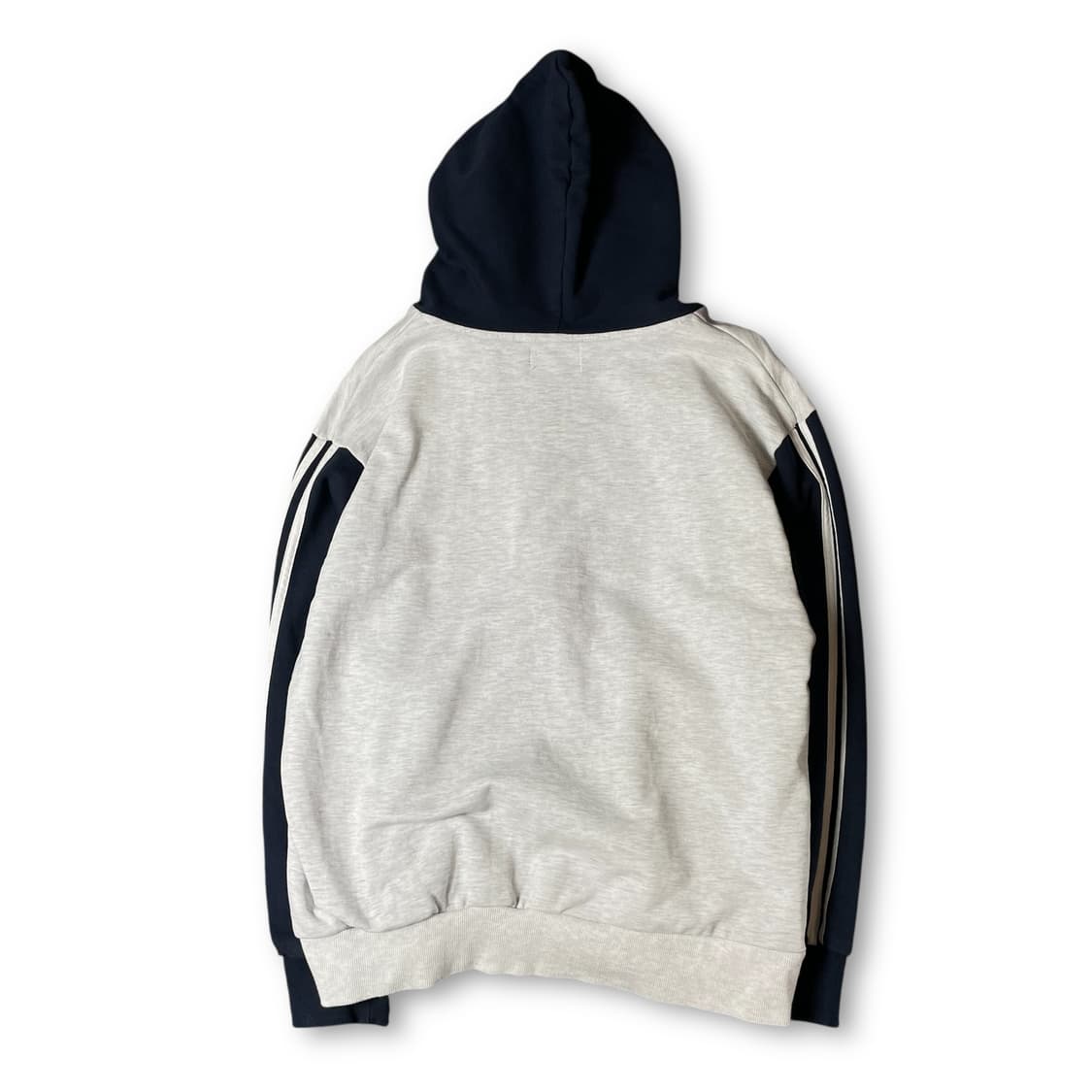 크로스 그레이 네이비 투톤 트랙탑 후드 집업 1 상품이미지2