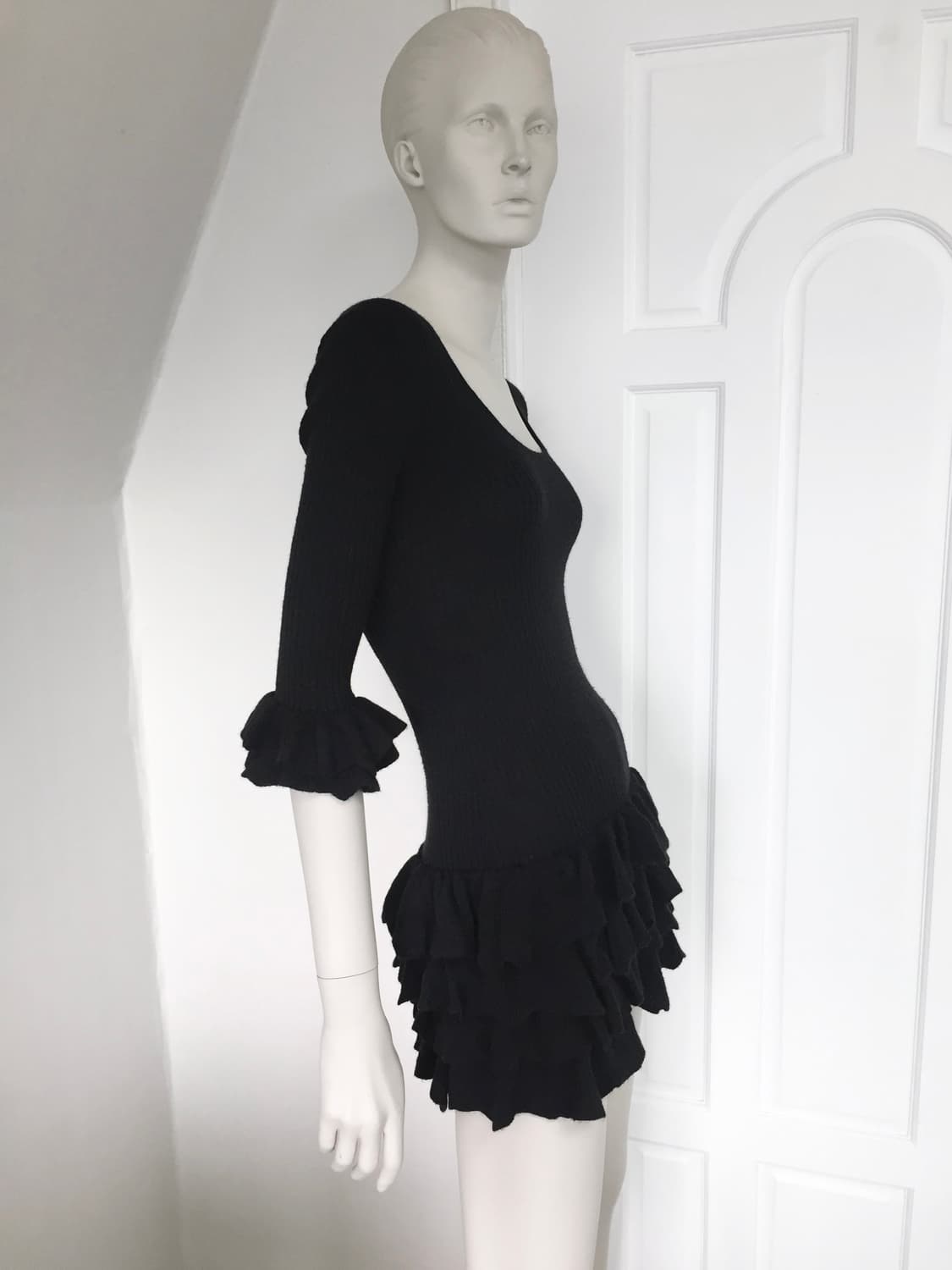 Japanese Ruffled Knit Dress 상품이미지2