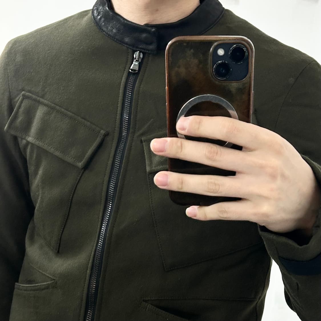 우영미 모직 테크니컬 자켓 상품이미지4