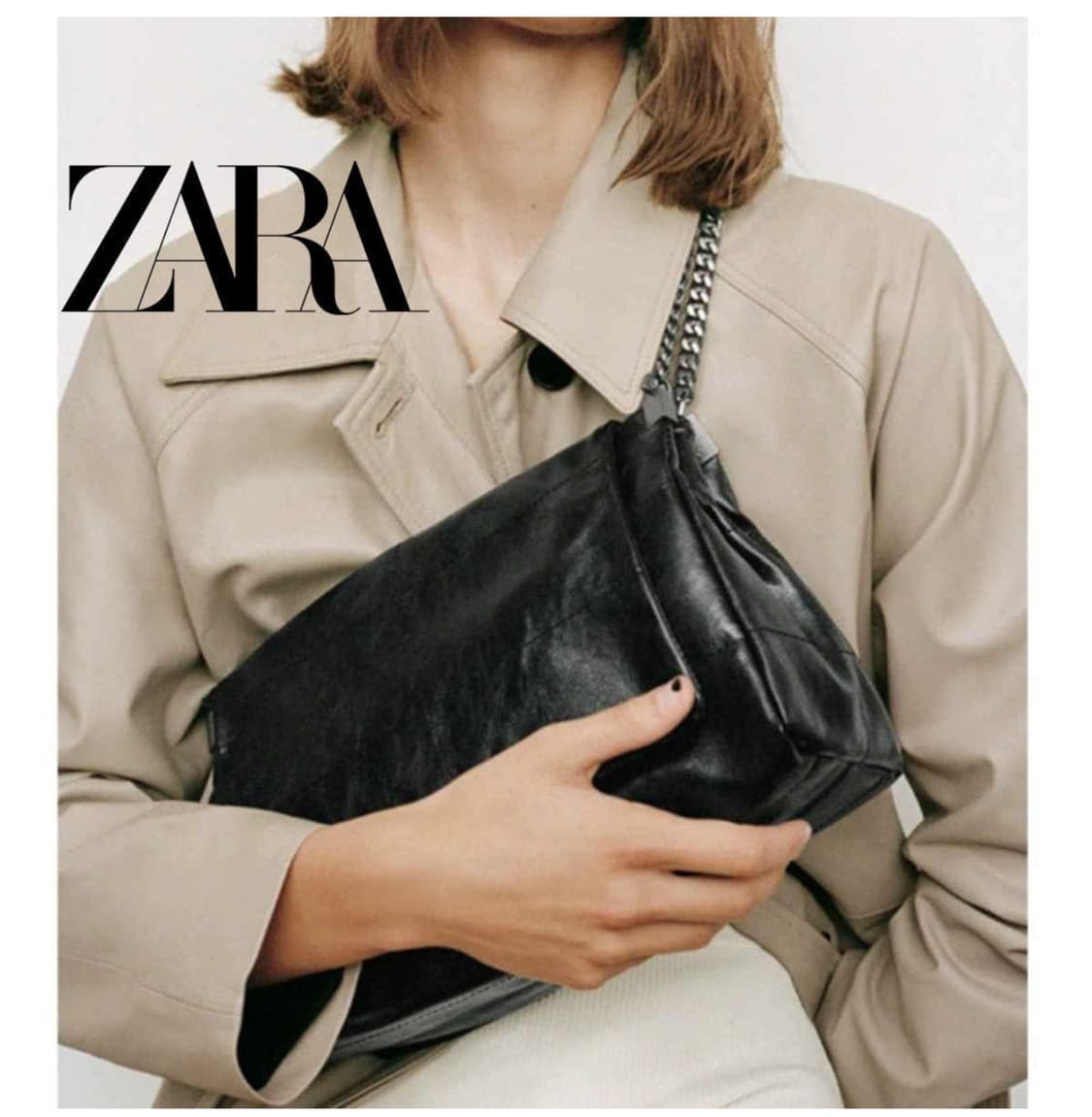 자라 블랙 숄더백 상품이미지2