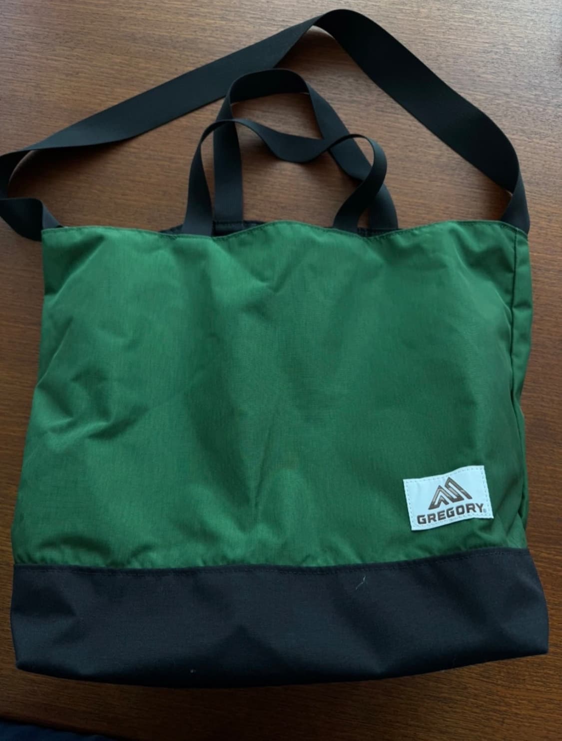 그레고리 리버시블(블랙/그린) 숄더백 상품이미지1