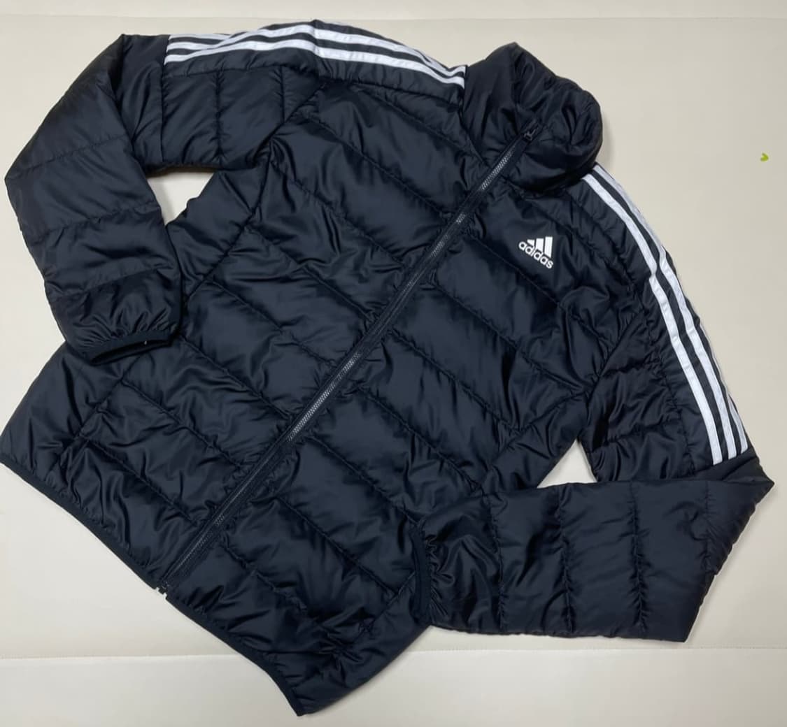 아디다스 에센셜 다운 자켓 블랙 상품이미지1