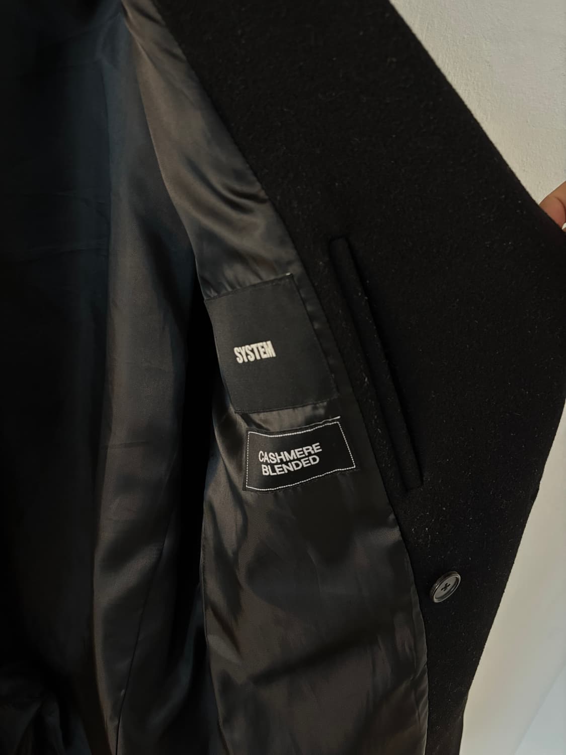 시스템 캐시미어 코트 상품이미지9