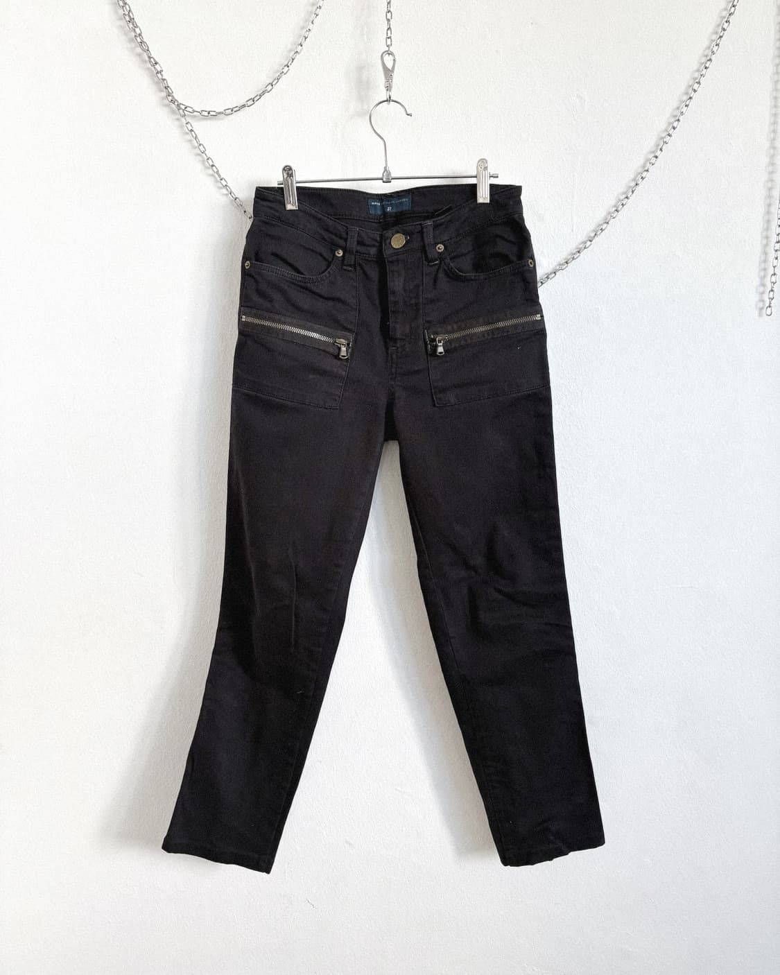 마크제이콥스 멀티지퍼 왁스코팅 바이커데님 상품이미지4