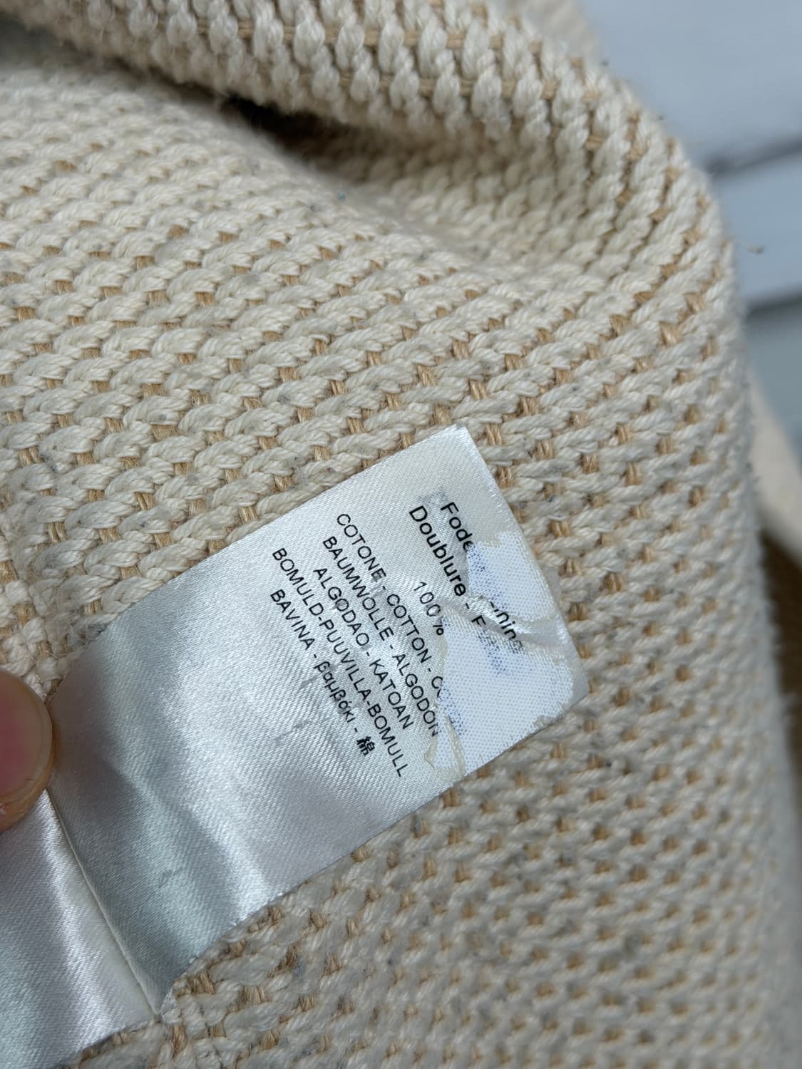 Forte_Forte 베이지 코튼 유타 블렌드 코트 0 상품이미지6