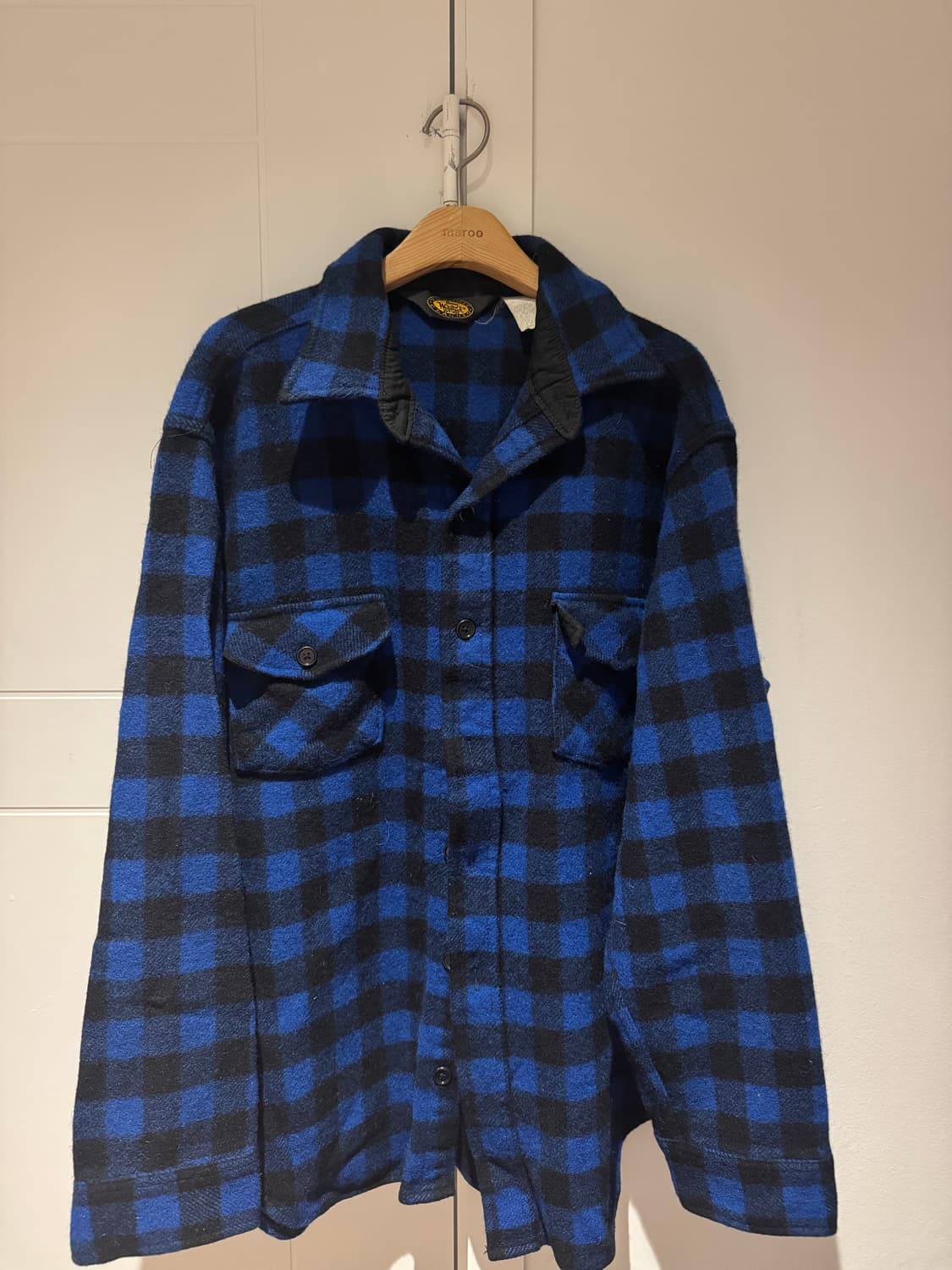 빈티지 울리치 체크포켓셔츠 상품이미지1