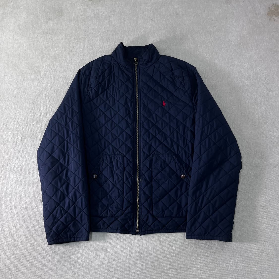 100 폴로랄프로렌 신형라벨 스몰포니 퀄팅 자켓 상품이미지1