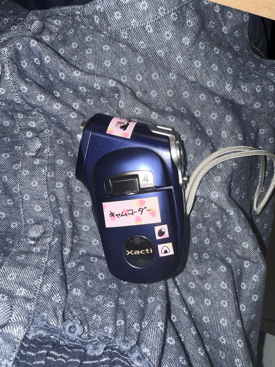 산요 작티 c4 네이비 (레드벨벳 조이 캠코더) 상품이미지4