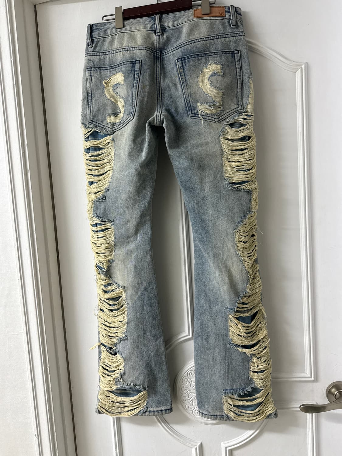 S45 디스트레드 데님팬츠 상품이미지5