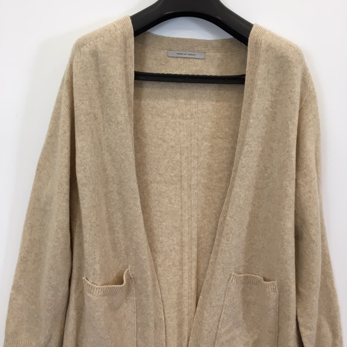 VOV 보브 오픈형 롱가디건 FREE 울혼방  상품이미지2