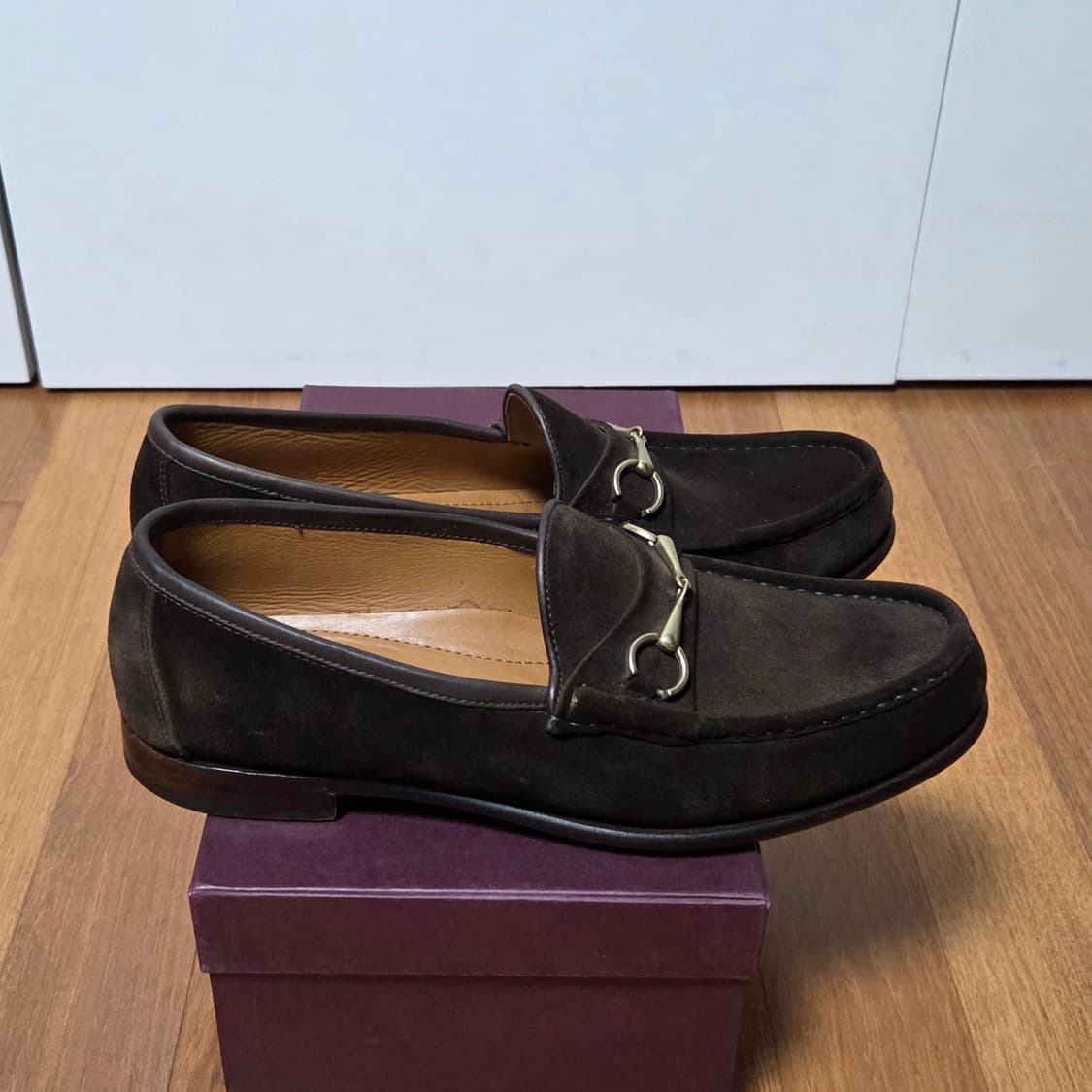 까르미나 80746 브라운 스웨이드 UK9.5사이즈 상품이미지2