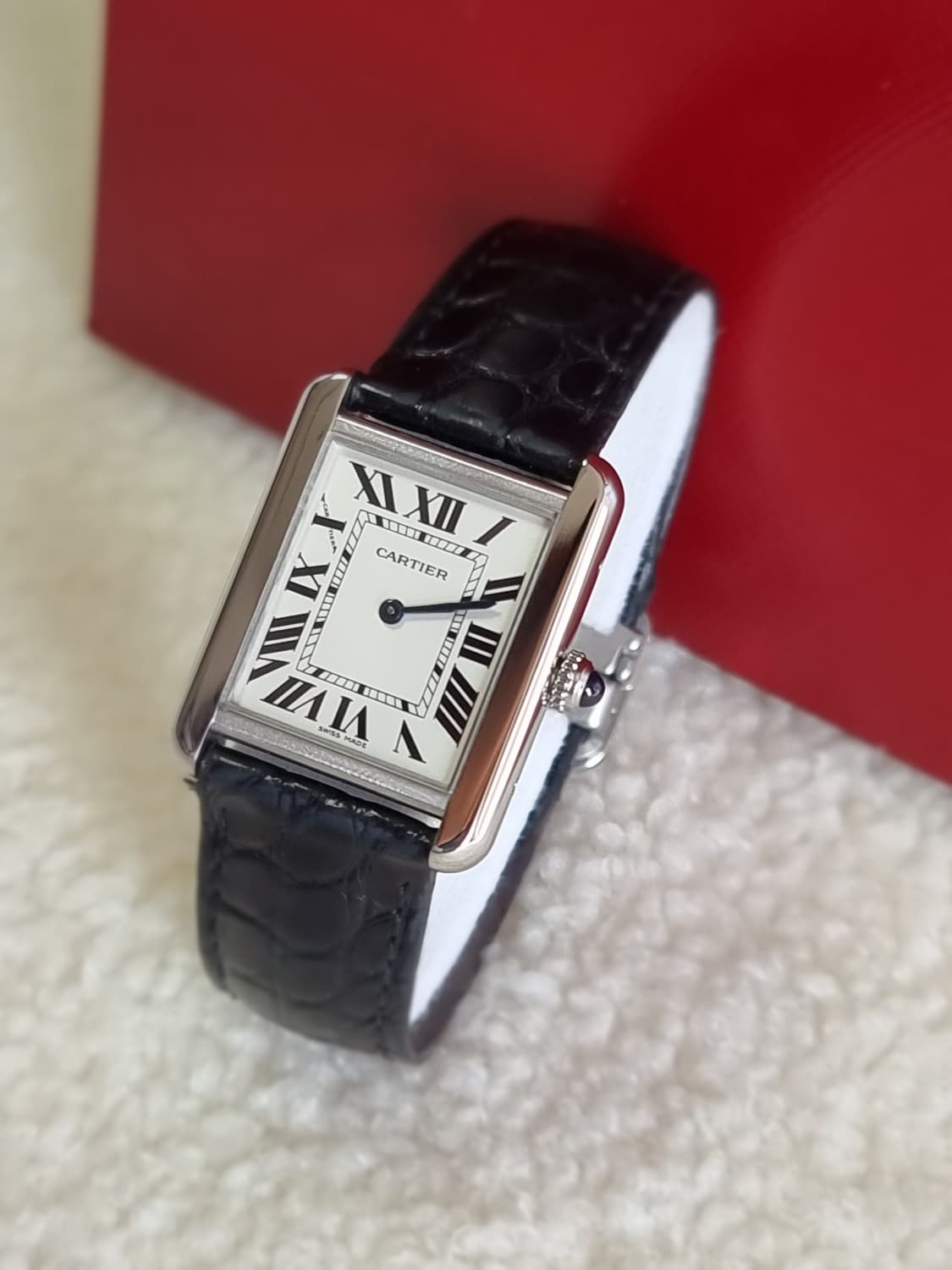 까르띠에 탱크솔로 스틸 SM 시계 (남녀공용) 2017년식 상품이미지2