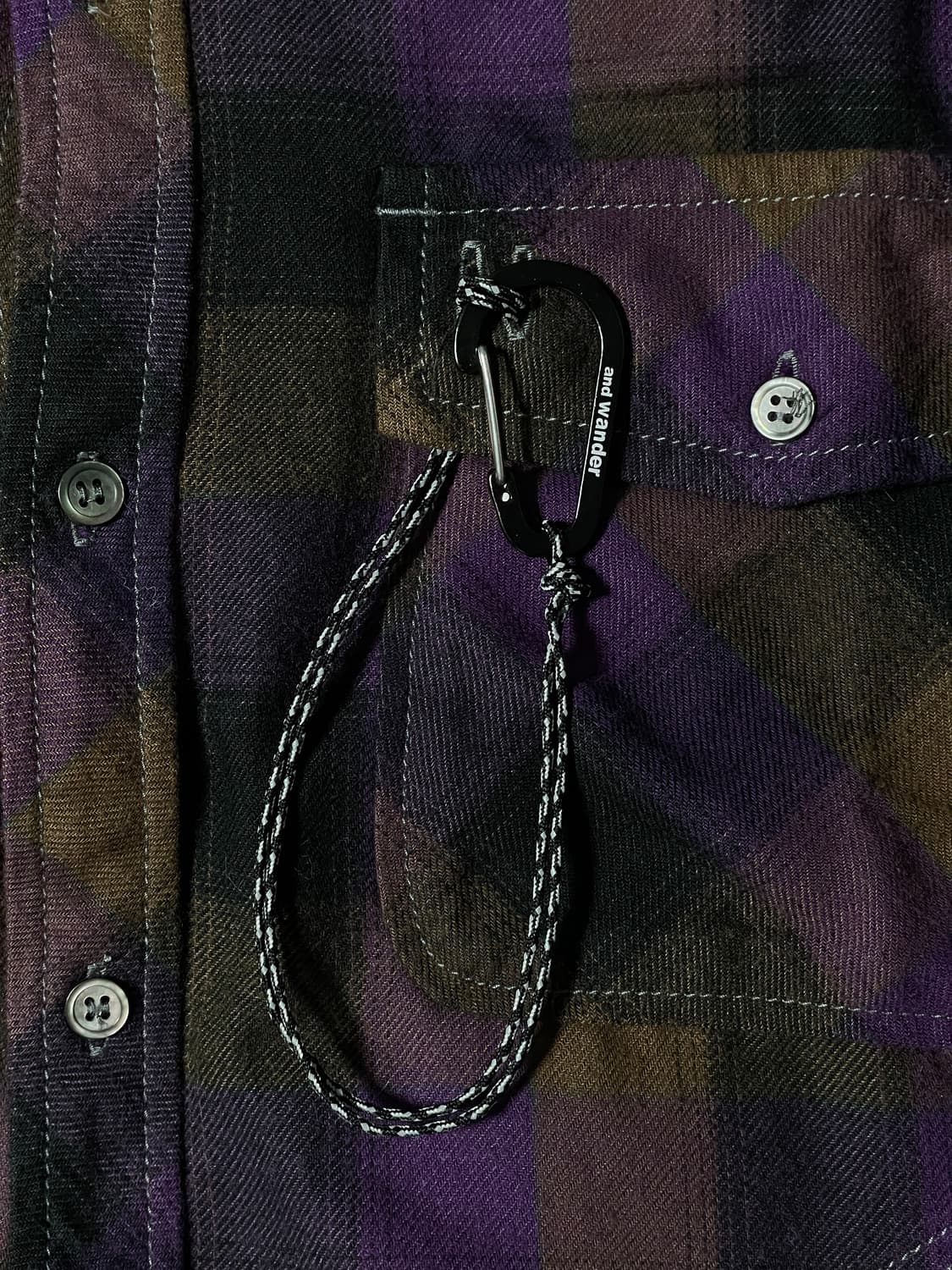 and wander Thermonel Check Shirt 4 상품이미지4