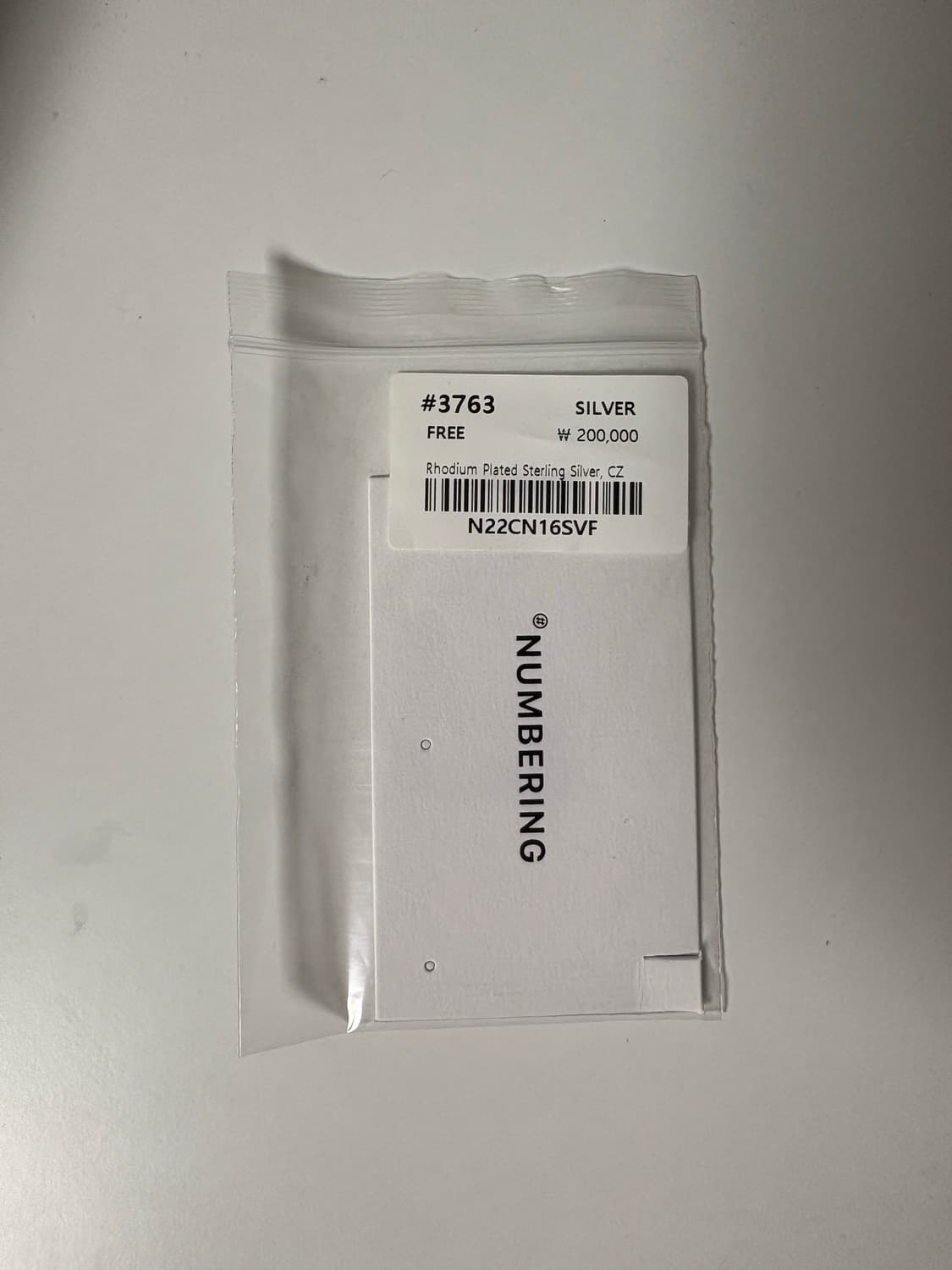 넘버링 목걸이 #3763 상품이미지4