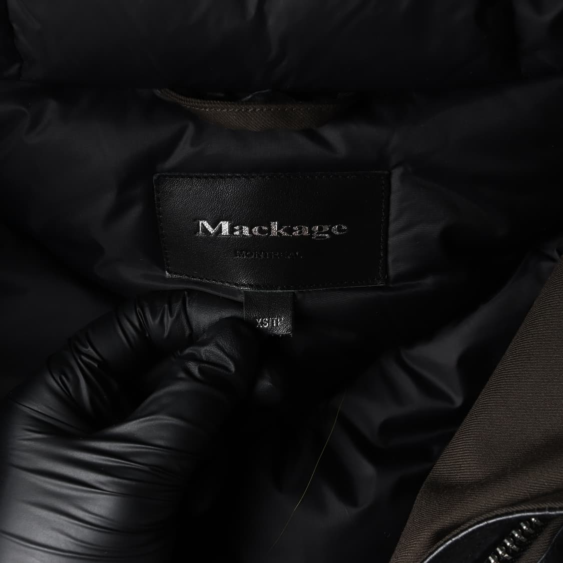 맥케이지 레나 RENA 투톤 폭스 퍼 덕 다운 롱 패딩 상품이미지4