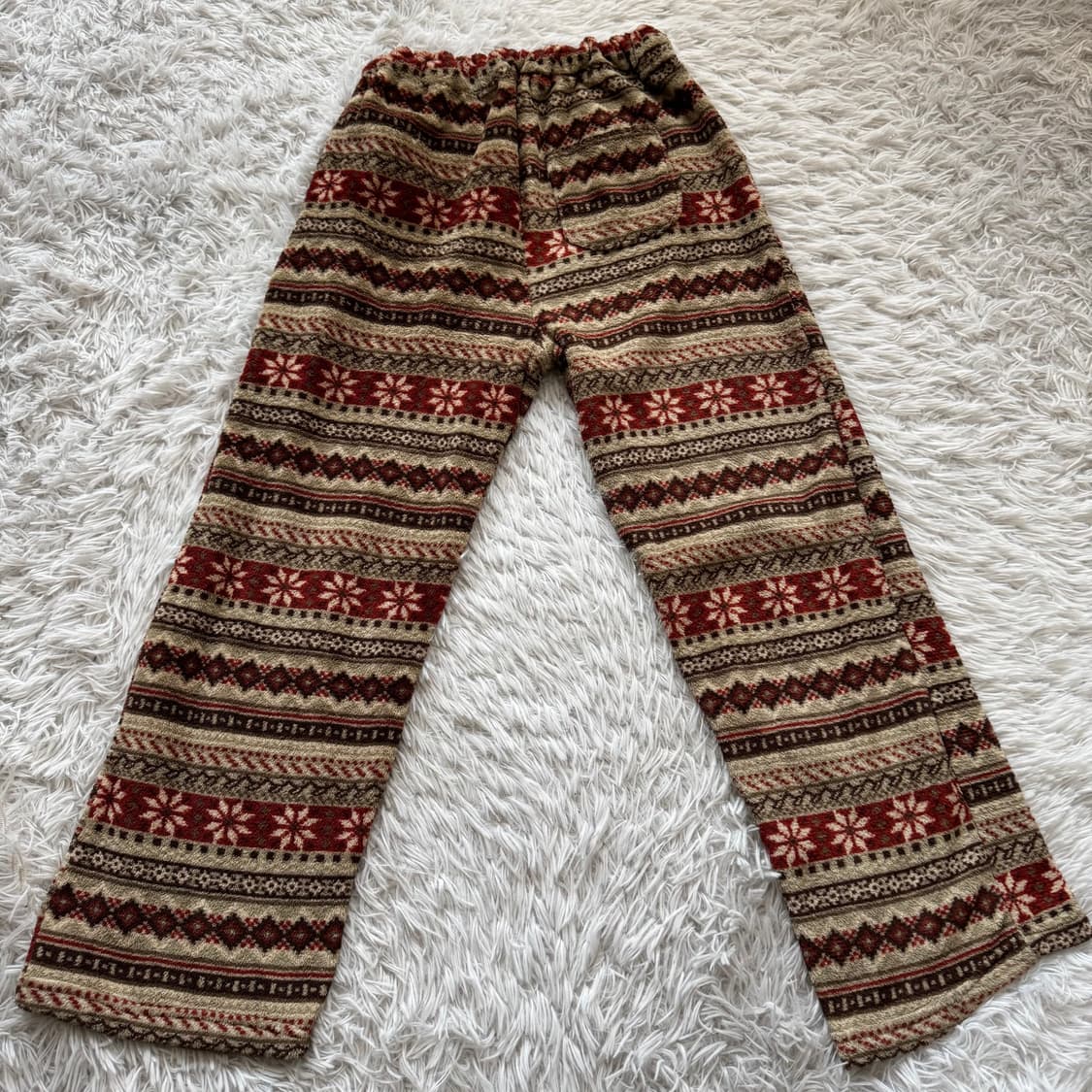 DAI 일본빈티지 노드 기모 파자마 노드 잠옷 기모바지 M 27 상품이미지3