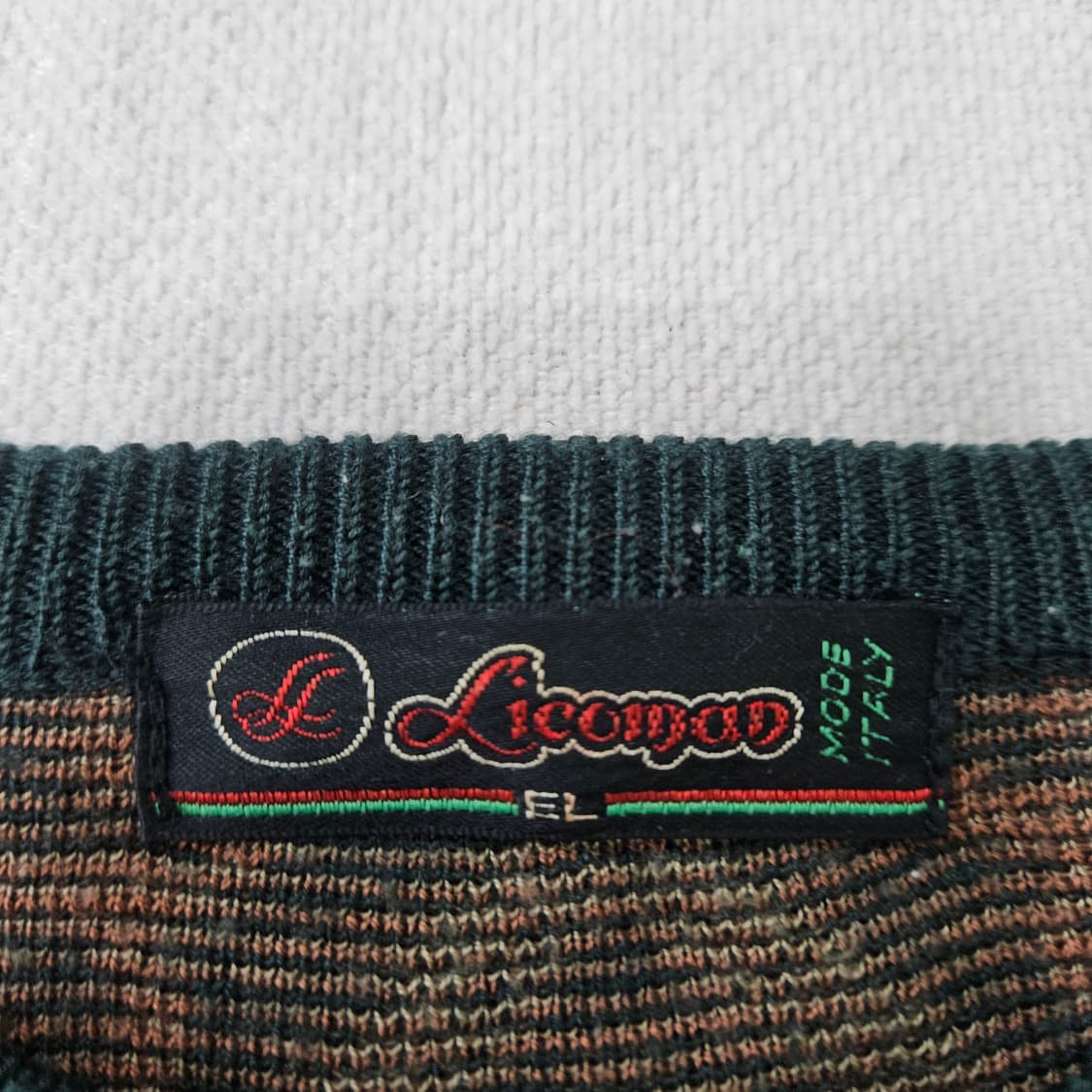 EL 빈티지 패턴 니트 스웨터 0406Y 상품이미지3