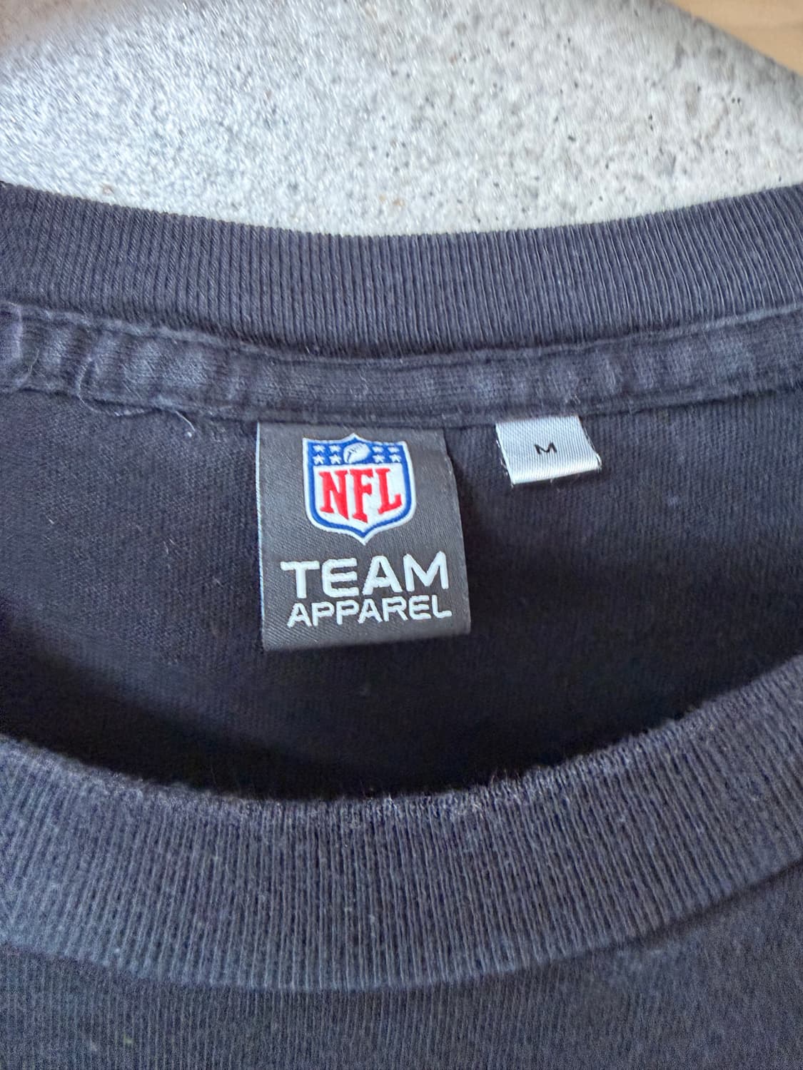 NFL 레이더스 블랙 반팔 티셔츠 상품이미지2