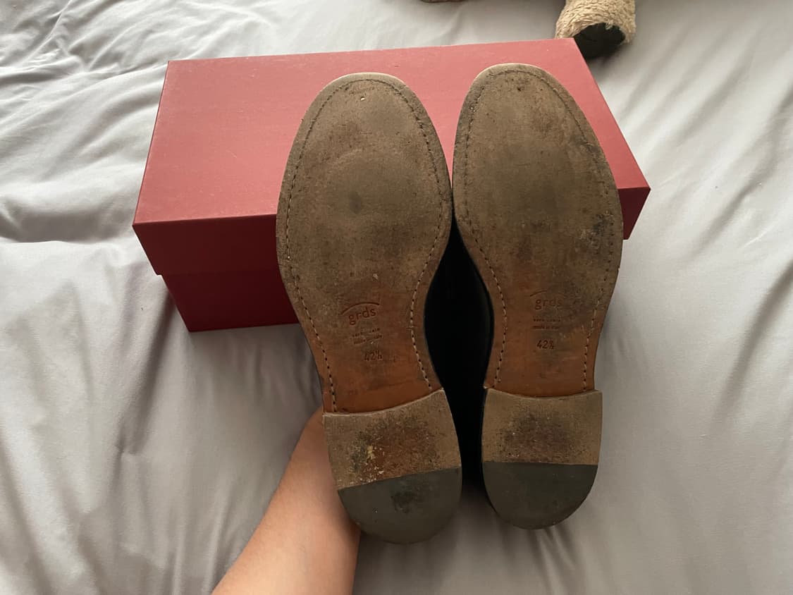 [275] grds 그라더스 로퍼 01 블랙 카프레더 상품이미지5