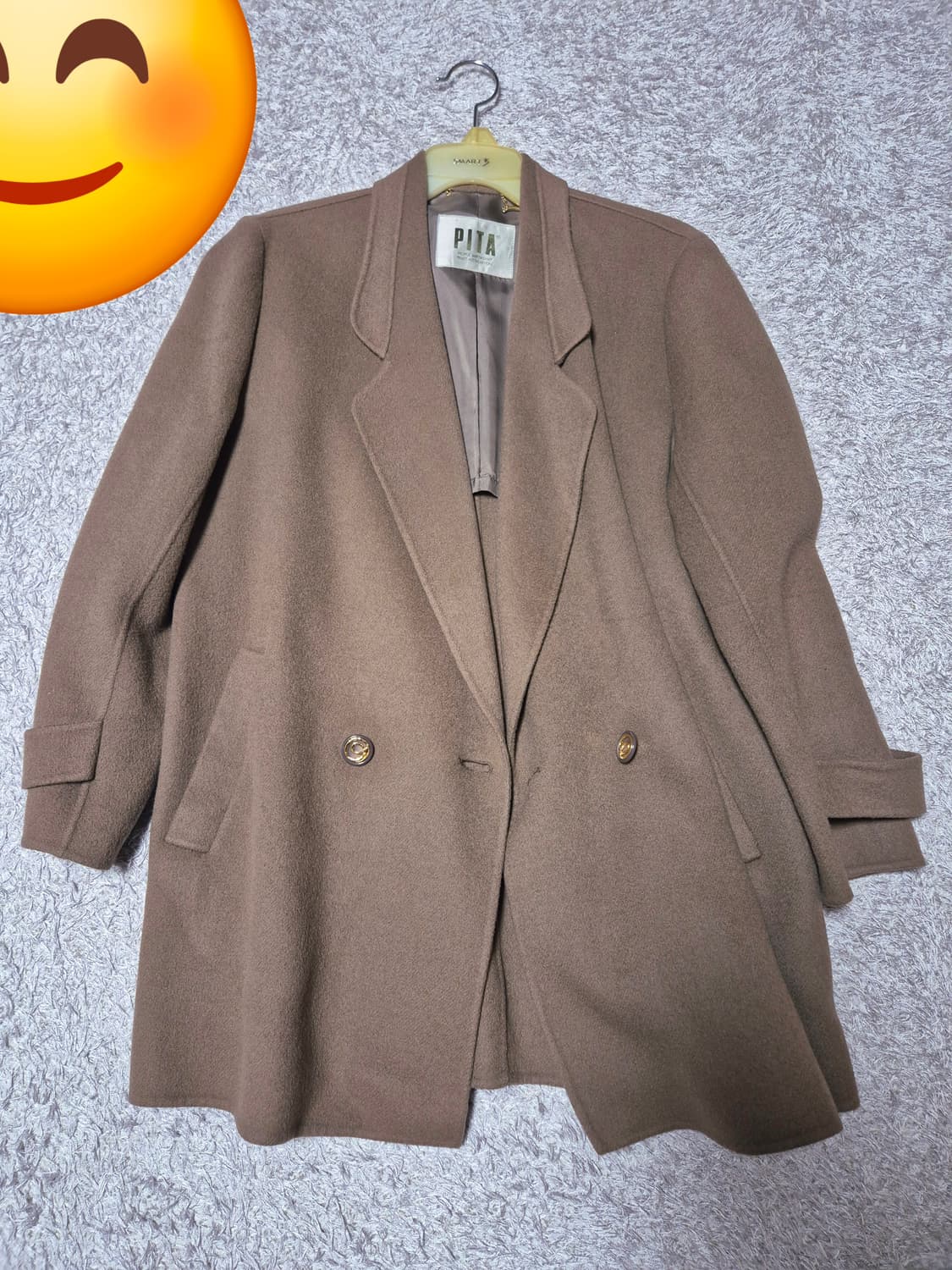 빈티지울자켓 빈티지반코트 상품이미지1