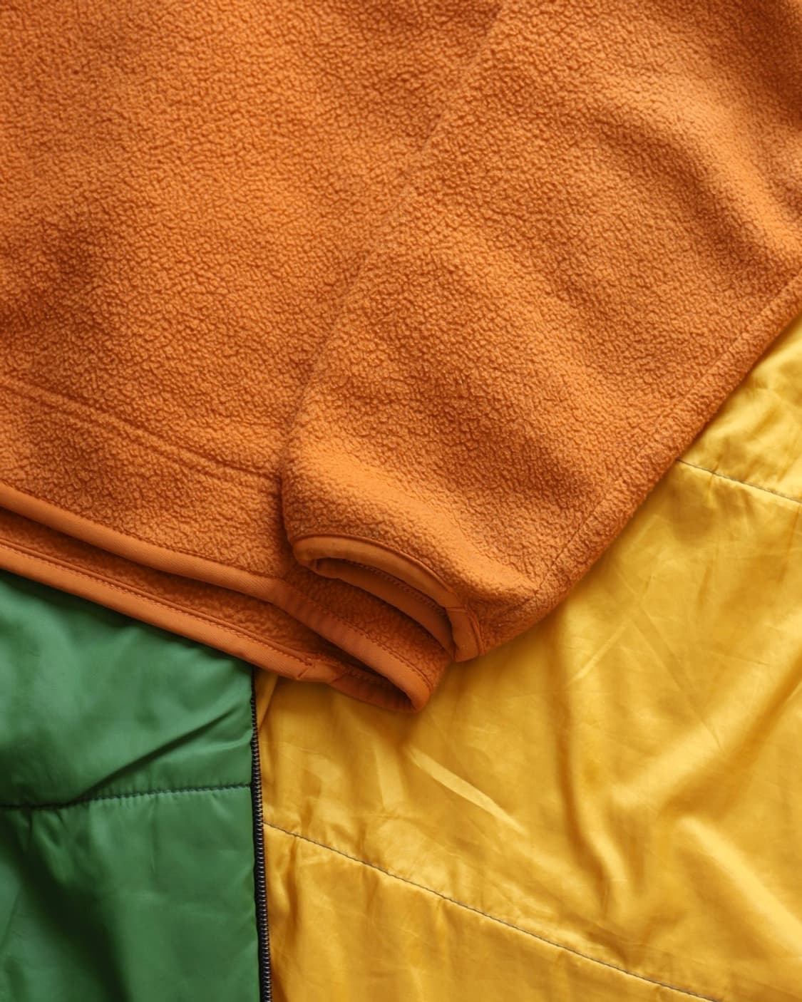 파타고니아 빈티지 00s 마수피얼 신칠라 하프집업 플리스 오렌지 S 상품이미지5