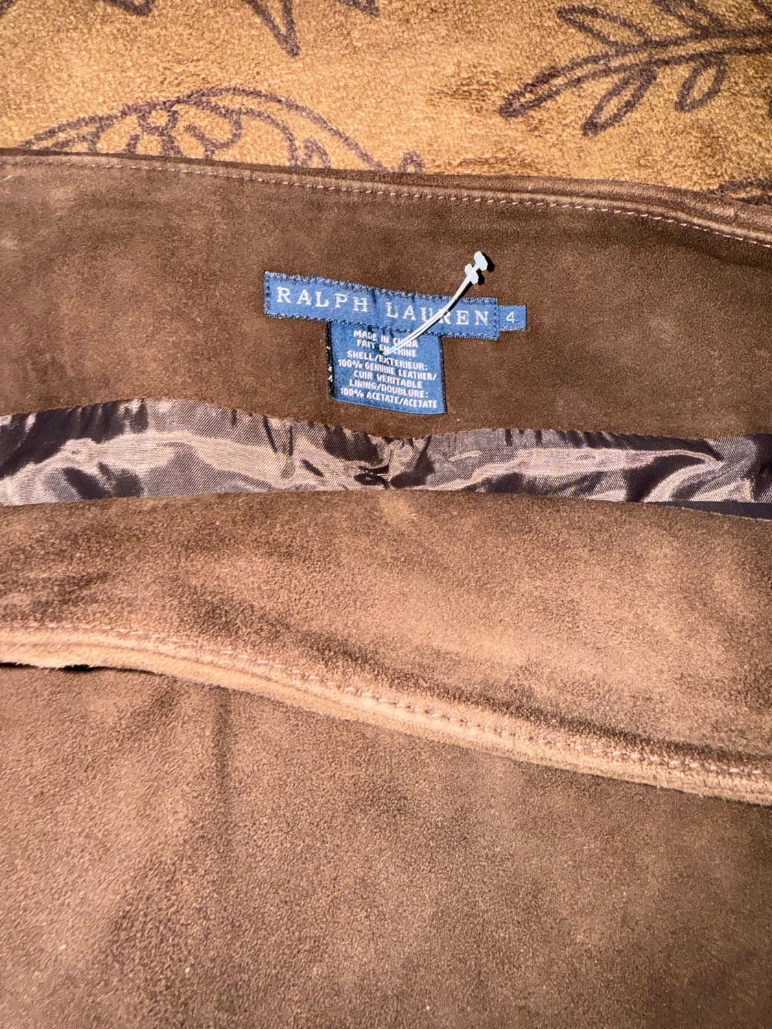 Polo suede fringe skirt 상품이미지3