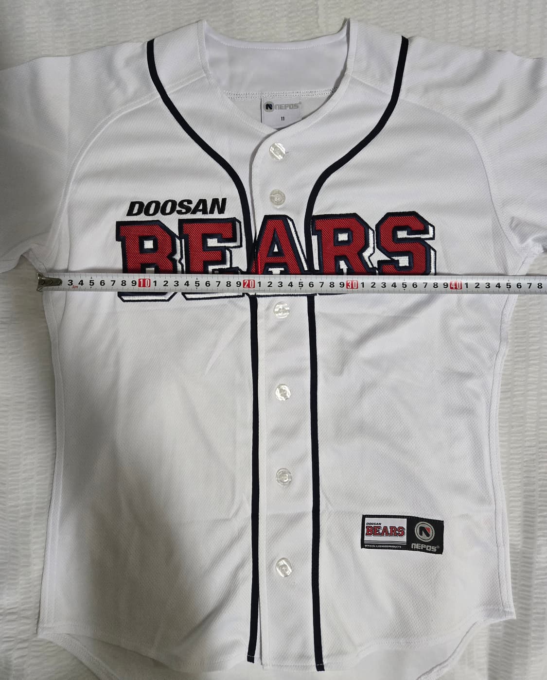 두산베어스 야구 유니폼 노마킹 상품이미지5