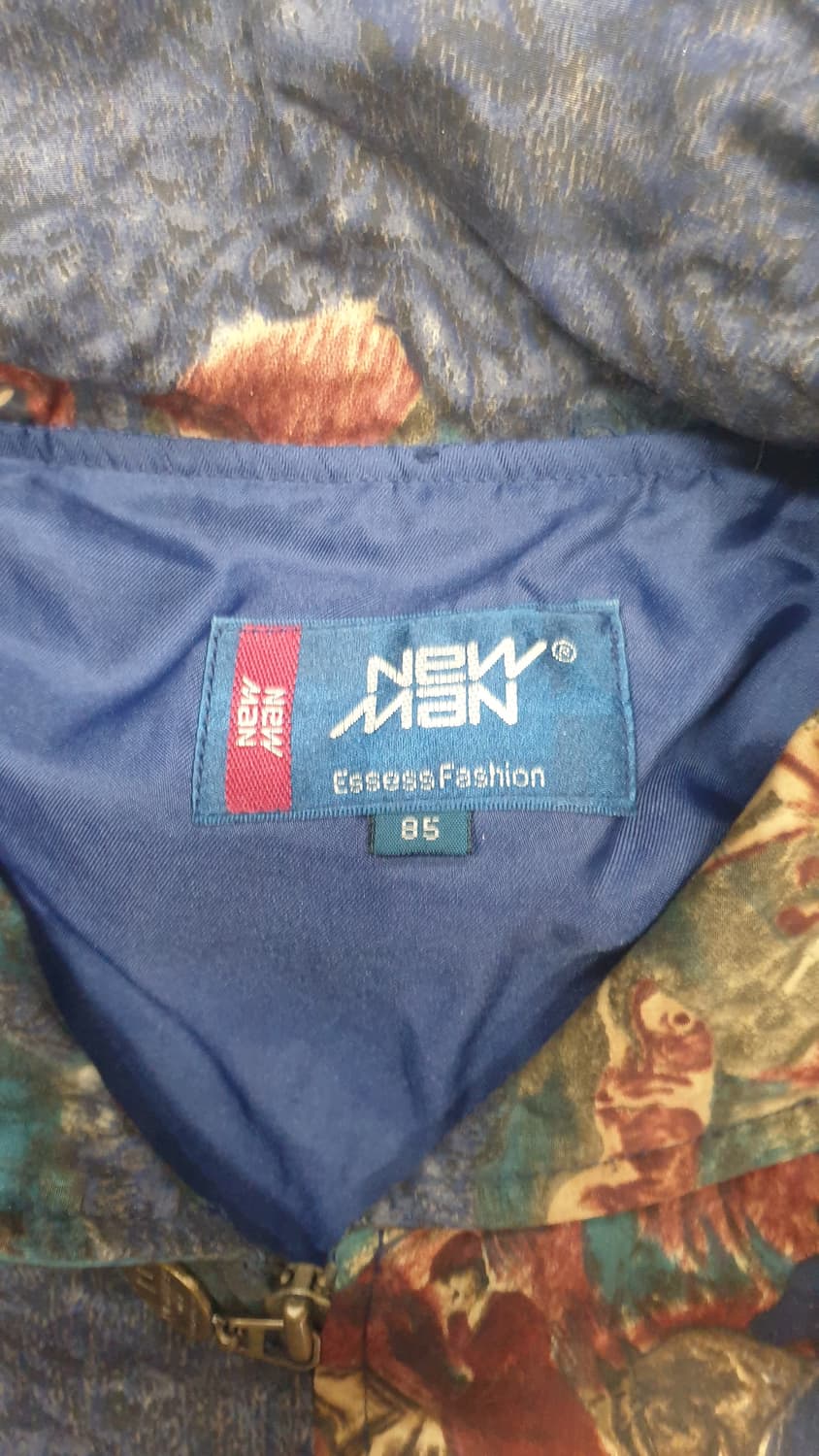 빈티지올드스쿨 레트로 에스에스패션 블루종 85사이즈 상품이미지2