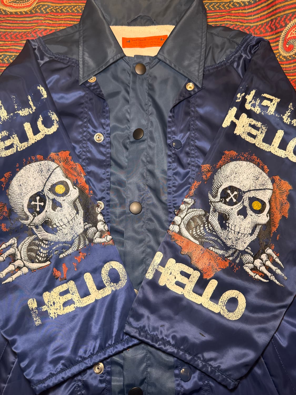 사스콰치패브릭스 / sasquatchfabrix 새틴 프린팅 야상 상품이미지3