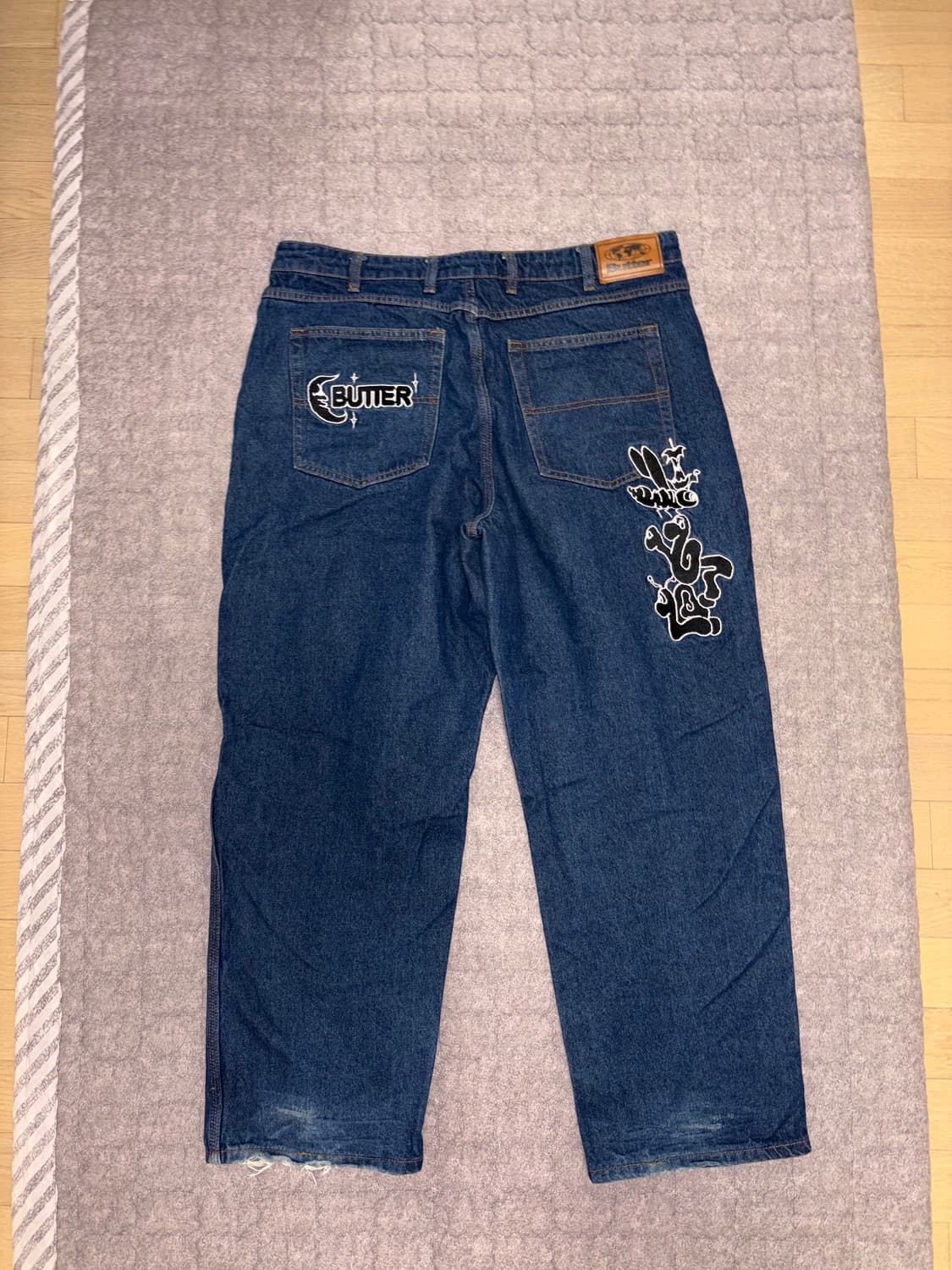 [34] 버터굿즈 배기 데님팬츠  상품이미지1