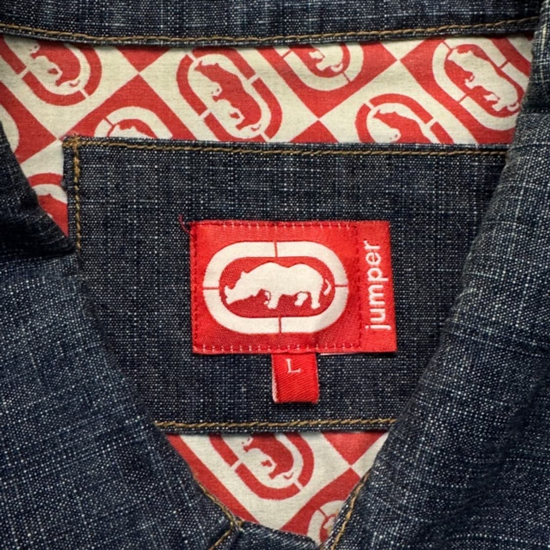 100 에코 언리미티드 Y2K 청자켓 상품이미지3