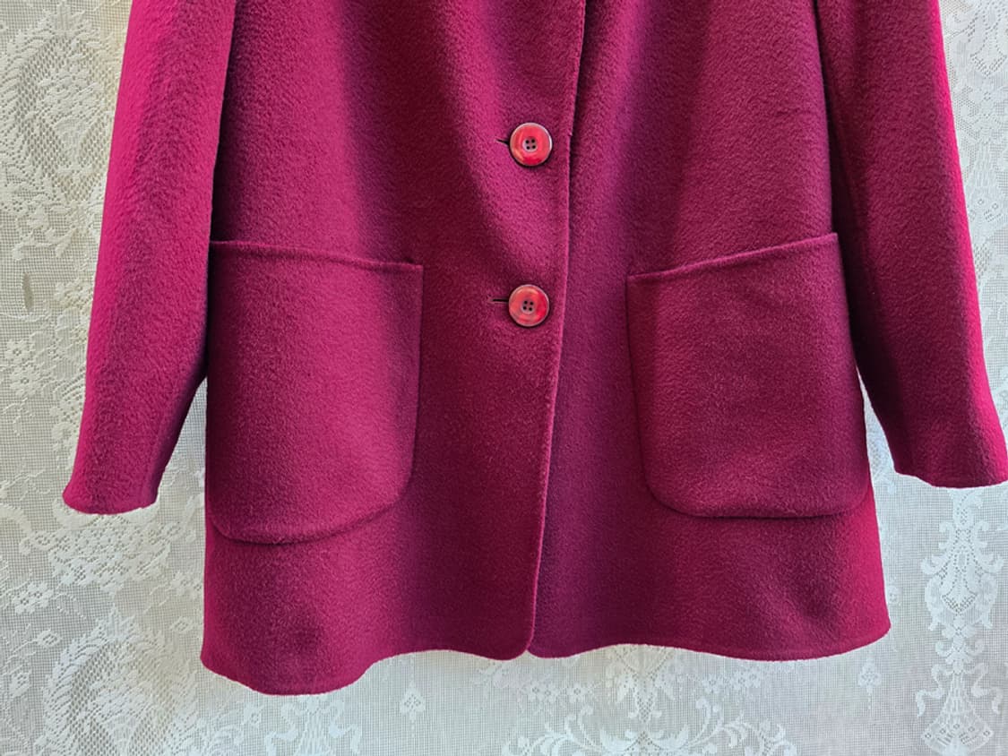 로로피아나 핸드메이드 캐시미어 100% 하프코트 상품이미지3