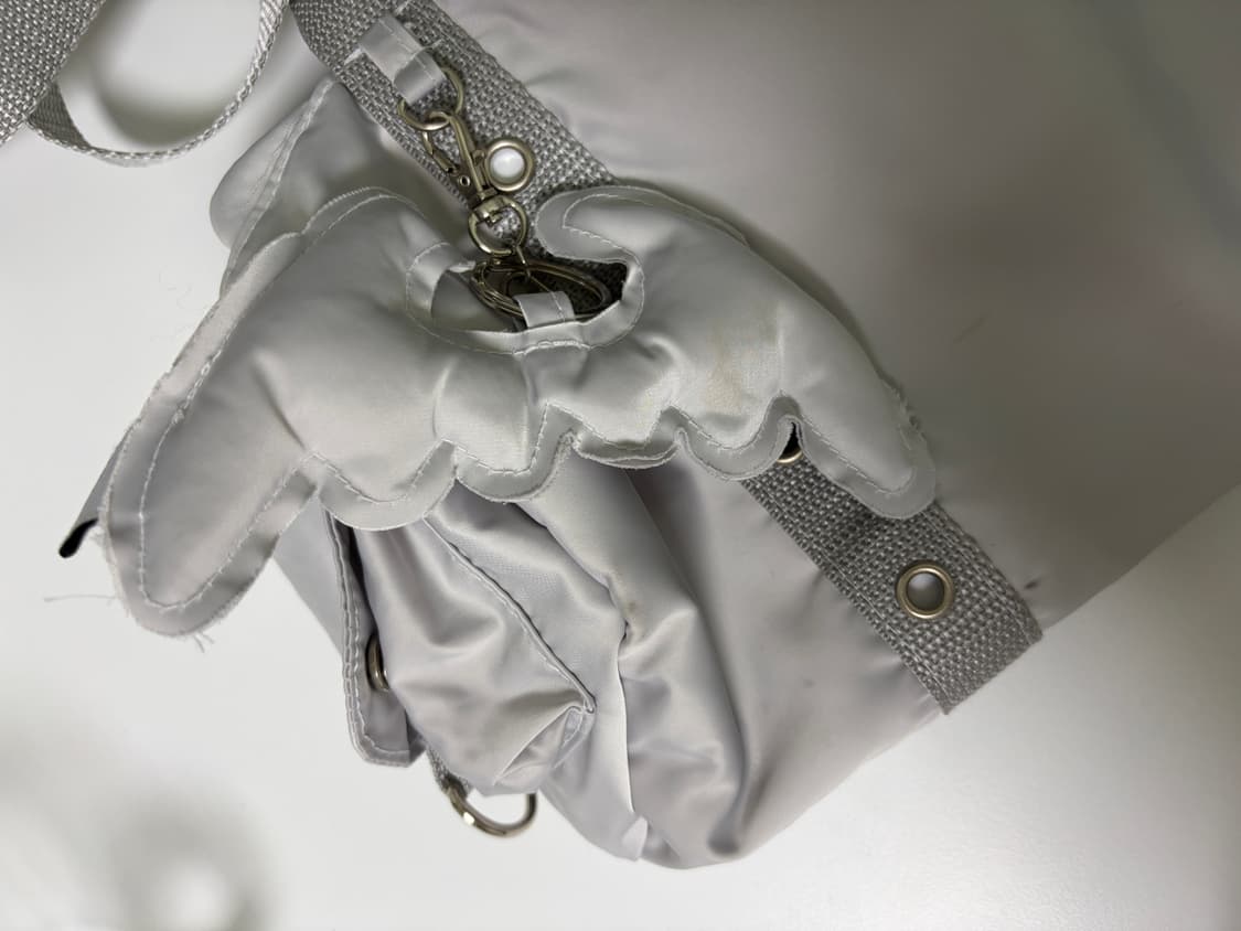 Nuyet 데빌 라운드 보스턴백 그레이 상품이미지4