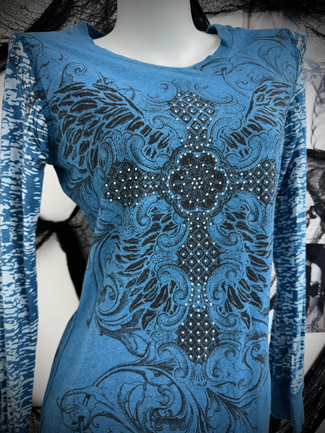 00s cubic printing longsleeve 상품이미지2