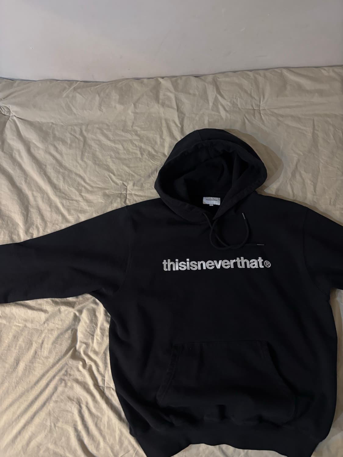 디스이즈네버댓 후드티 블랙 상품이미지1