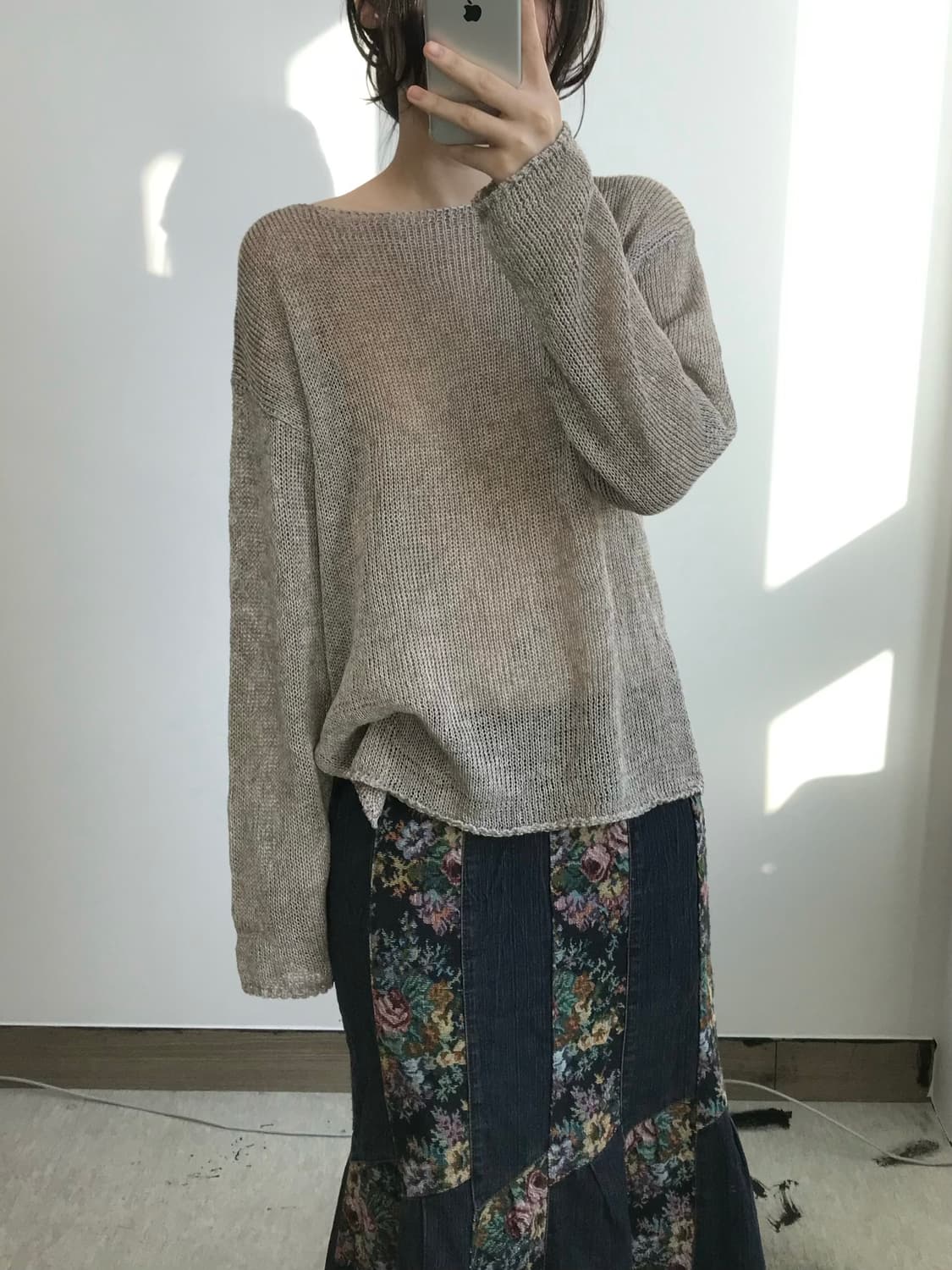 빈티지 썸머 니트 상품이미지2