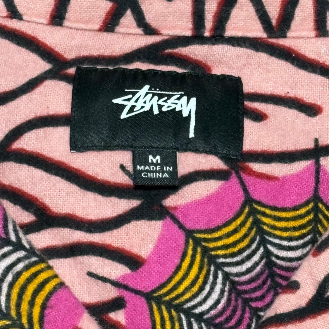 Stussy 스파이더 웹 플란넬 셔츠 상품이미지4