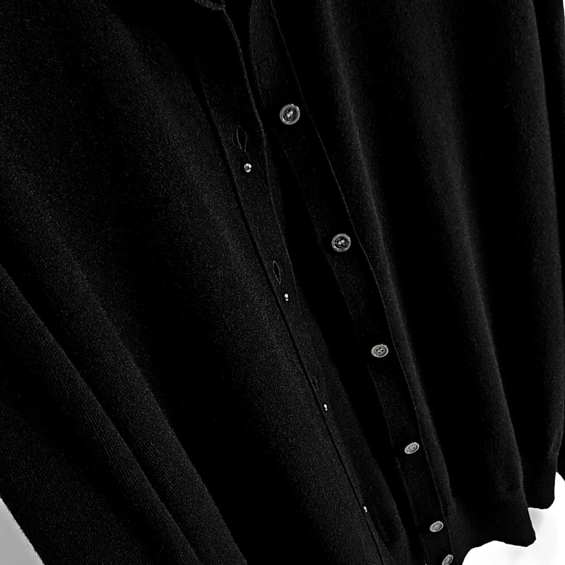 Amano 웨스턴 리벳 투피스 레이어드 니트 (black) 상품이미지3