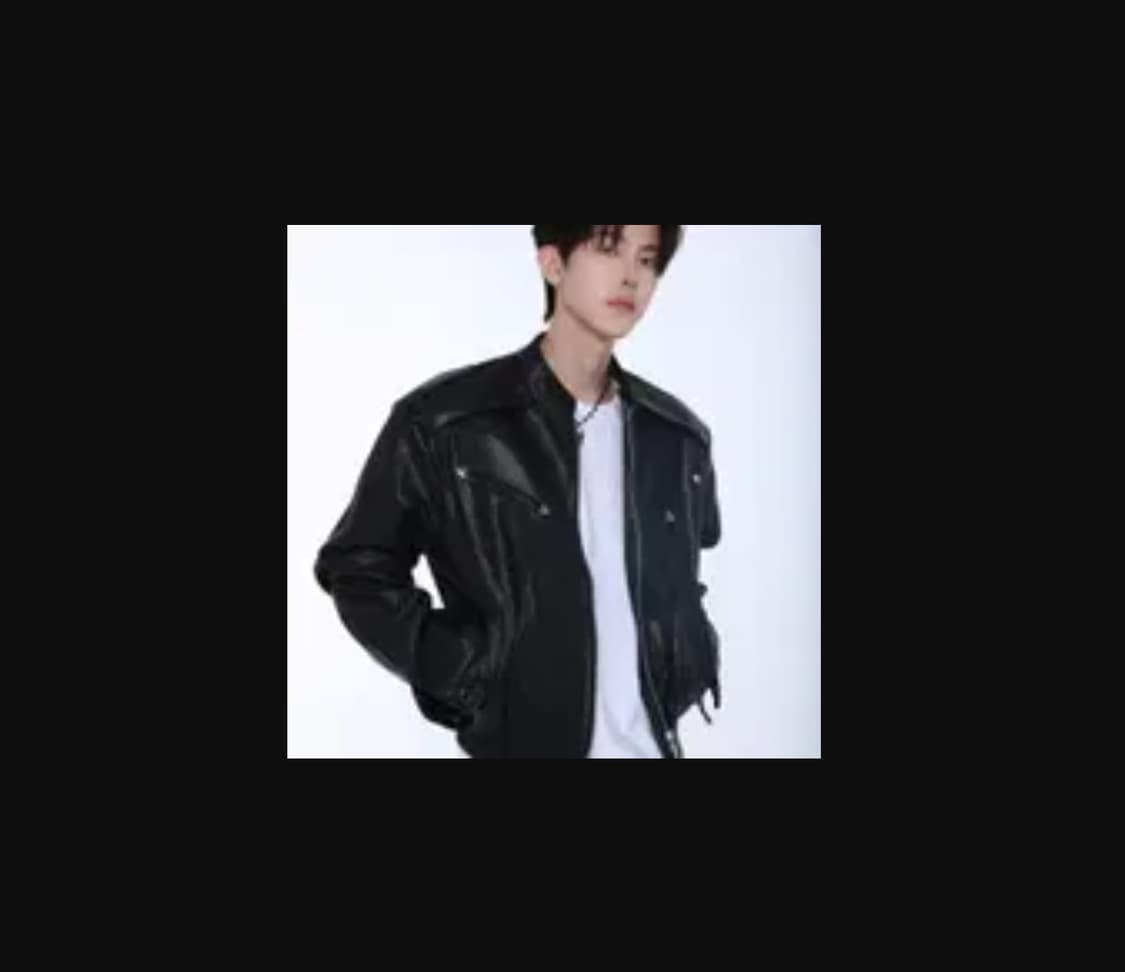 비엑세스 콜드웨이브  바이커 모터 레더자켓 상품이미지1