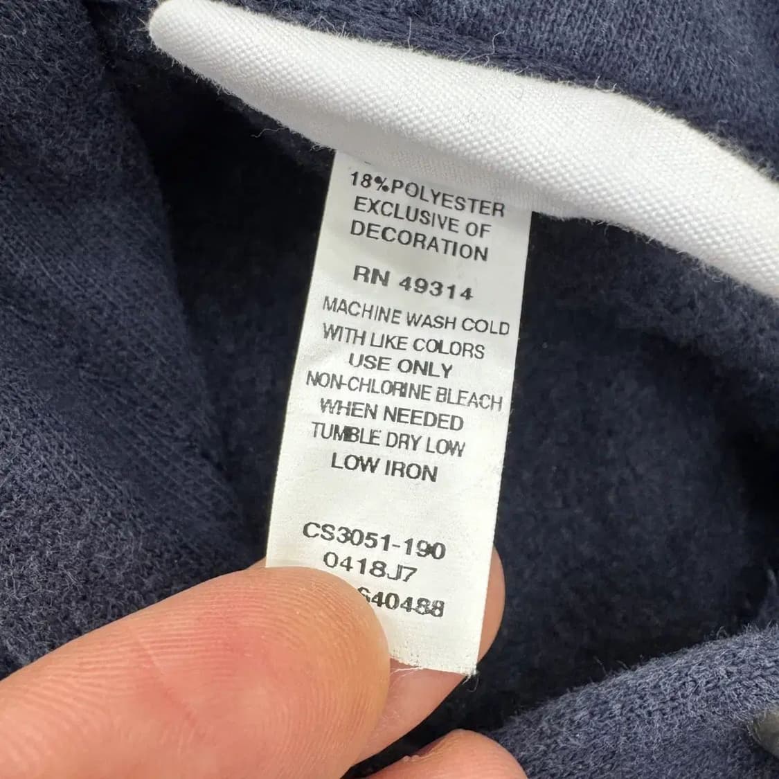 S(95) 챔피온 x MOMA 모마 리버스위브 네이비 후드 티셔츠  상품이미지5