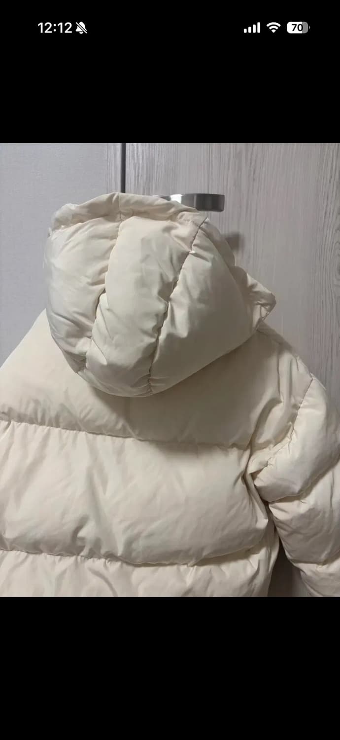 새상품) 페일제이드 신슐레이트 베이직 크롭 푸퍼 숏 패딩 아이보리 상품이미지4