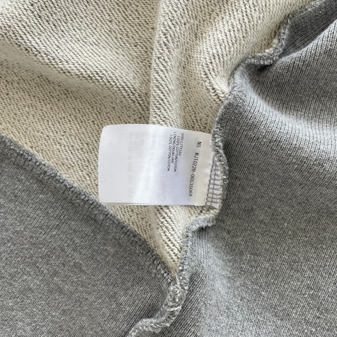 톰브라운 그레이 사선 후드 집업 상품이미지9