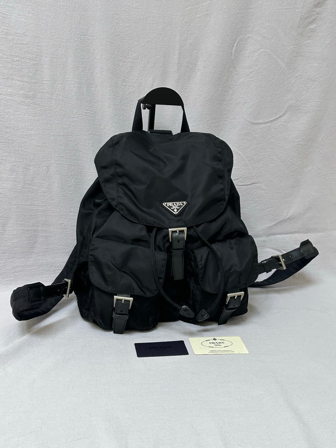 (상태최상) 프라다 투포켓 포코노 나일론 백팩 미디엄 상품이미지2