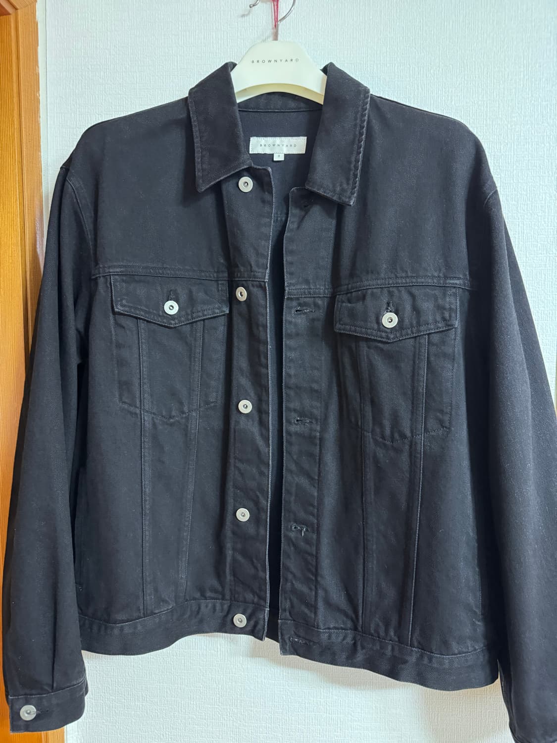 [2] 브라운야드 21fw 데님 트러커 자켓 상품이미지2