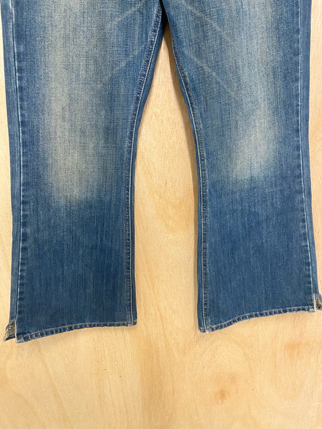 90s Abercrombie & Fitch flare denim pant 상품이미지5