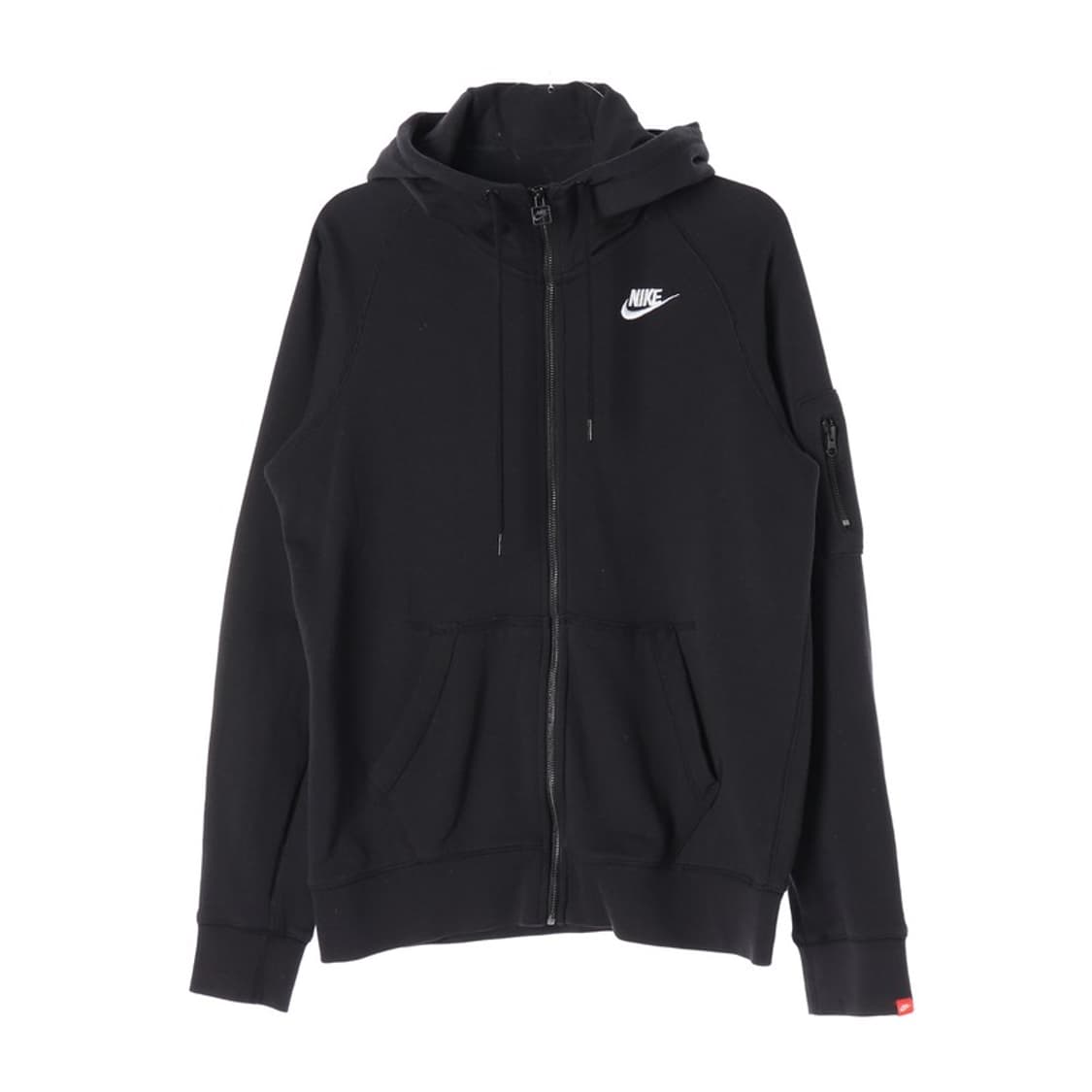 나이키 블랙 스우시 풀집업 후드티 L 상품이미지1