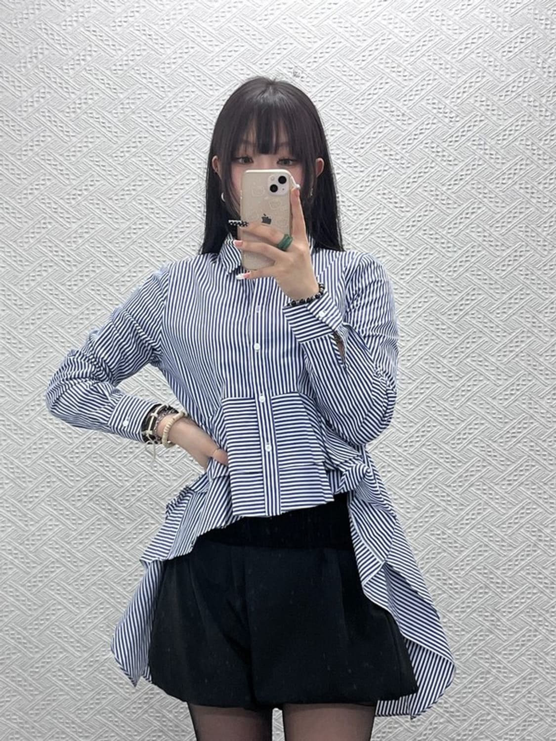 자라 빈티지 드레이프 프릴 드레스 블라우스 셔츠 M C10705 상품이미지1