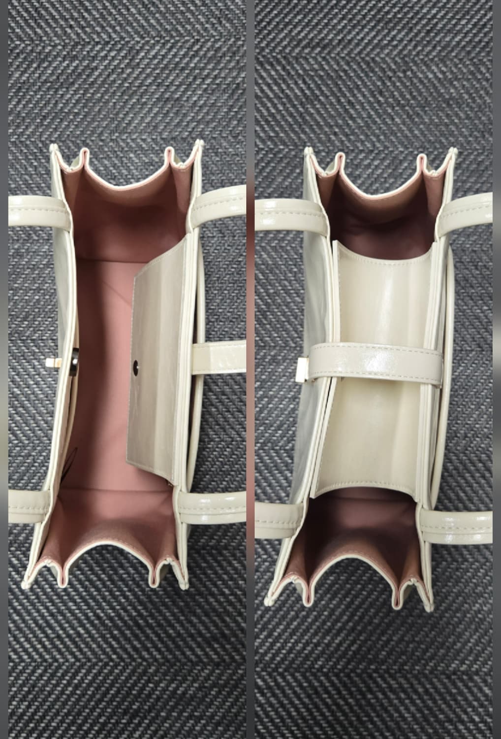 엠제이드 클래식 마틸다 M 아이보리 숄더백 상품이미지5