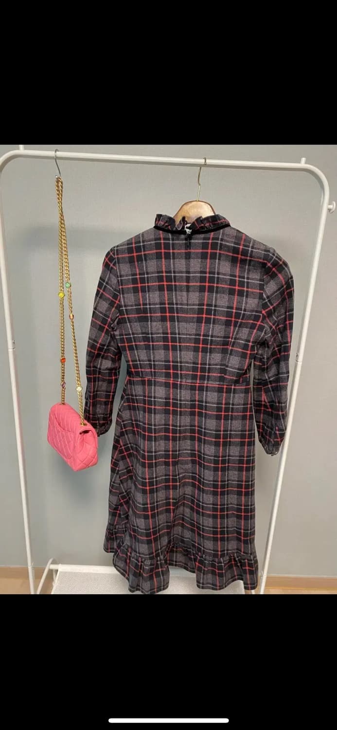 잇미샤 체크 원피스 상품이미지5